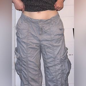 Grey Cargo Pants